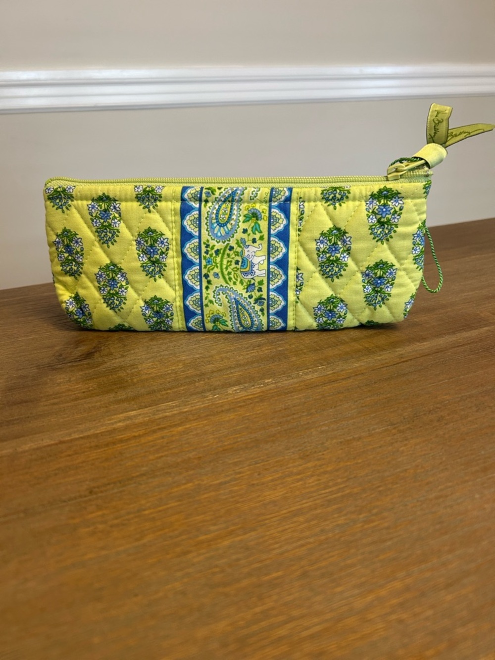Vera Bradley Citrus Elephant Small Cosmetic Case - Picture 6 of 6